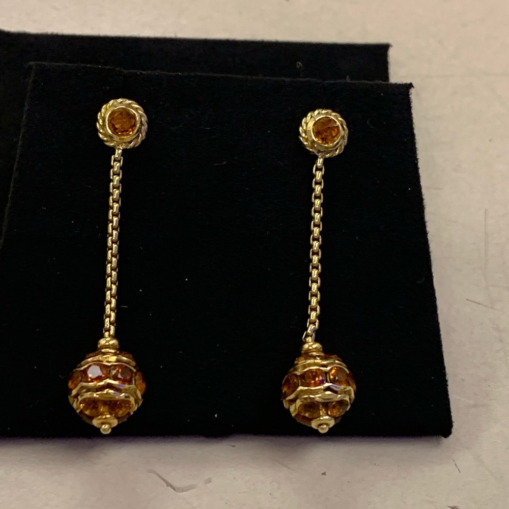 david yurman earrings 18k